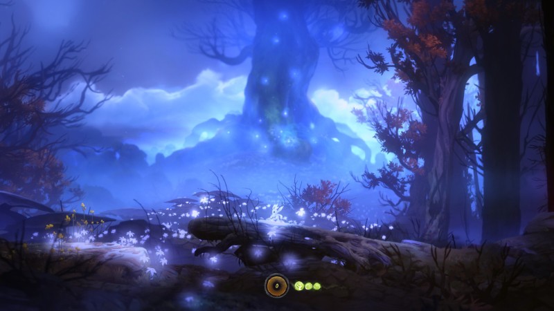 オリとくらやみの森（Ori and the Blind Forest）」幻想的な