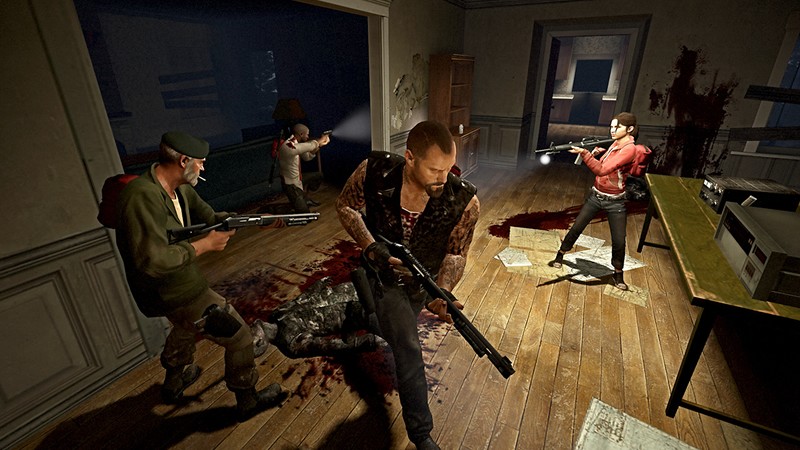 「Left 4 Dead」FPS初心者は最も簡単なEasyを遊ぶことが出来るし、FPSをたくさんプレイしてきたコアプレイヤーはExpertで歯ごたえのある難易度を楽しむこともできるようになっている。