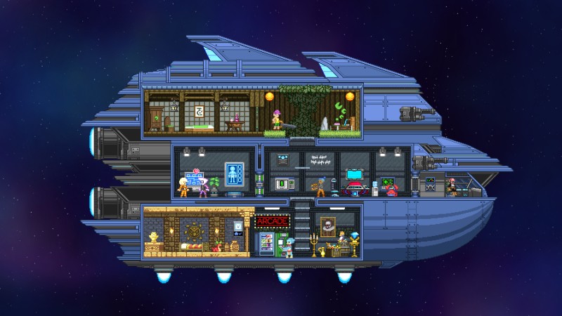 Starbound 名作 テラリア の血を受け継いだサンドボックス型の新作2dアクションrpg オンラインゲームズーム