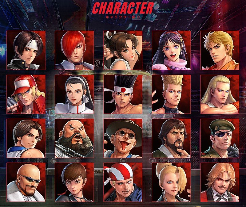 時代を超えたキャラが集結するKOF ALLSTAR