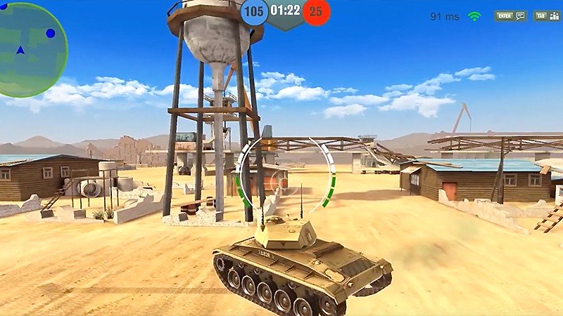 異なるロケーションでバトルを楽しめる『War Machines: Free to Play』