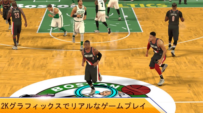 NBA 2K モバイル バスケットボール】圧倒的グラフィックがおすすめの