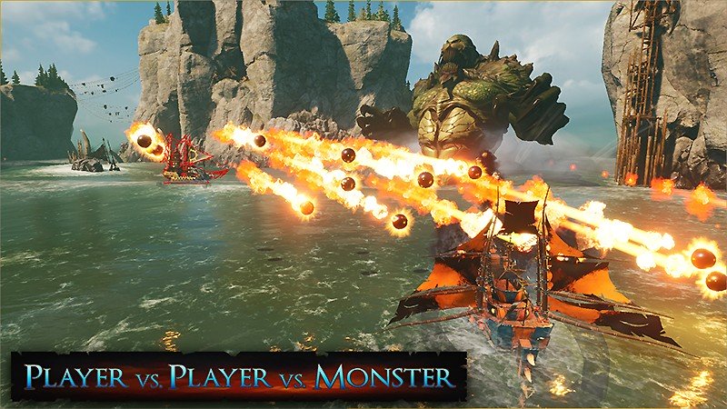 ファンタジー世界で海戦を楽しめる『Maelstrom』