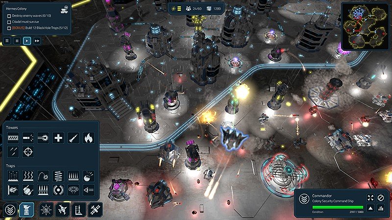 遠未来でタワーディフェンスを楽しめる『Colony Siege』