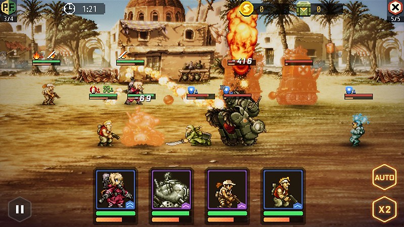 Metal Slug : Commander】SNKの人気作をSLG化したおすすめ新作！｜オンラインスマホゲームズーム