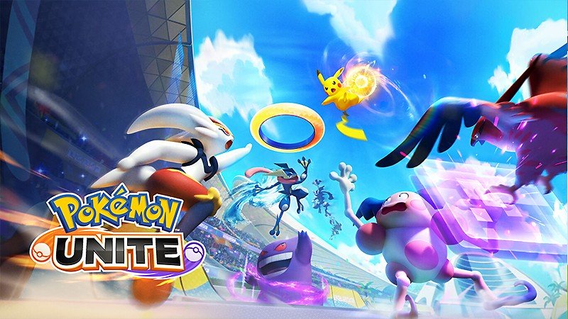 『ポケモンユナイト (Pokémon UNITE)』のタイトル画像