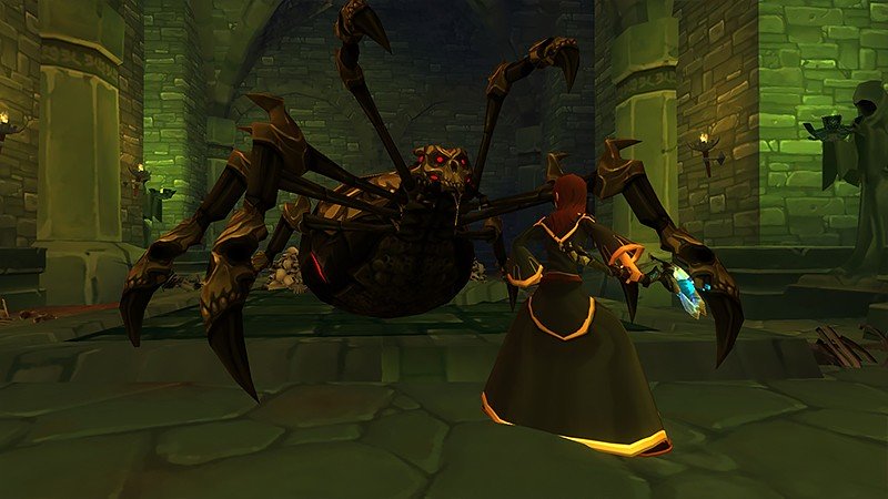 クラスを自由に変更できる『AdventureQuest 3D』