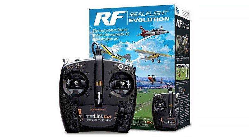 コントローラーとのセット販売もある『RealFlight Evolution』