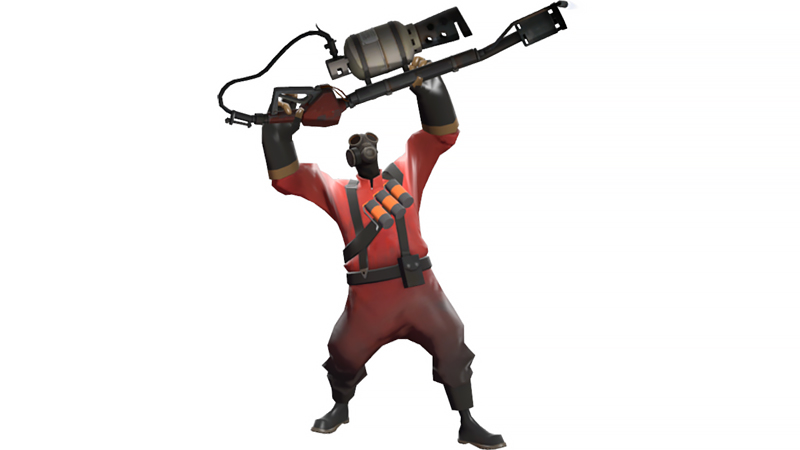 『Team Fortress 2』のパイロ