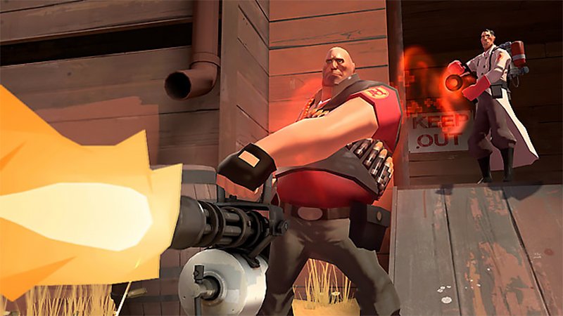 異なるモードで遊べる『Team Fortress 2』