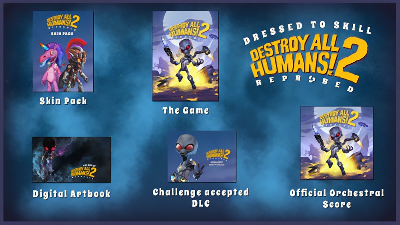 『Destroy All Humans! 2 - Reprobed』のデラックス・エディション
