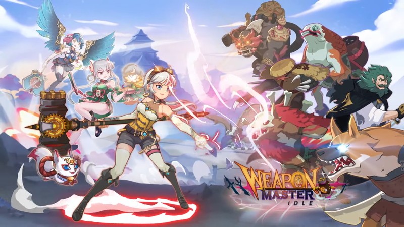 『Weapon Master Idle』タイトル