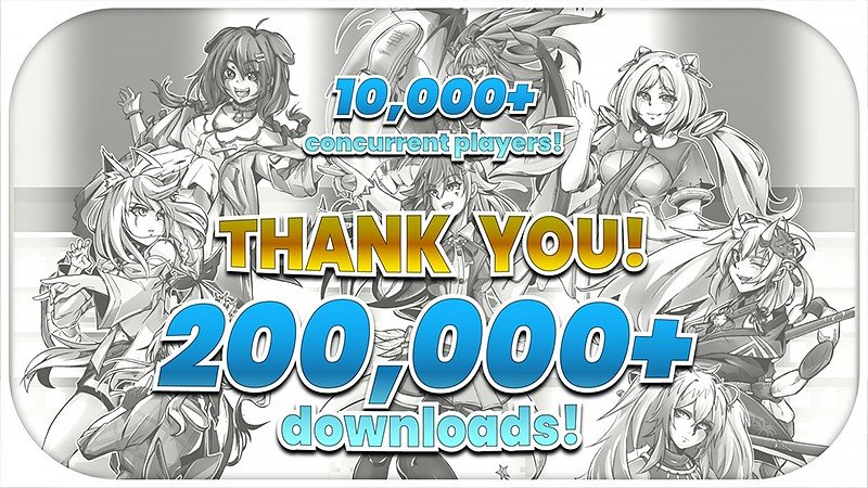 20万DLを達成した『Idol Showdown』