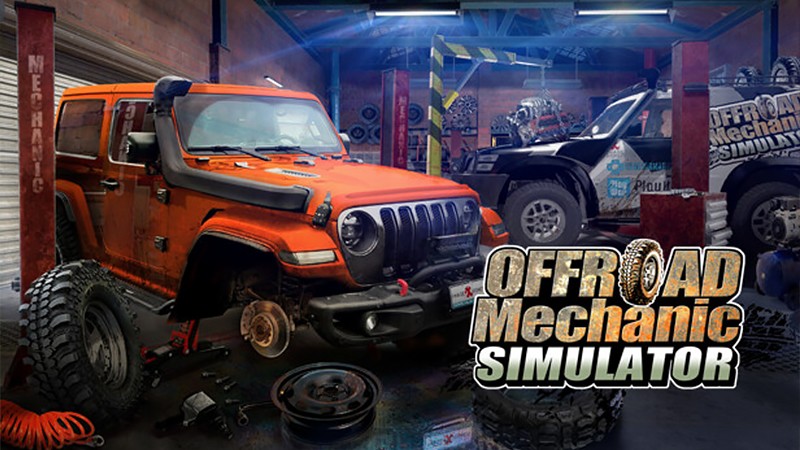 『Offroad Mechanic Simulator』のタイトル画像