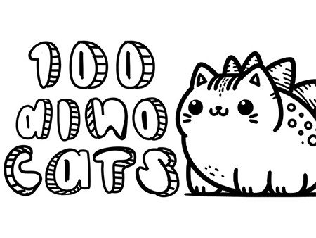 100 Dino Cats